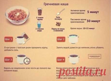 Все о кашах! Сохрани себе на страницу