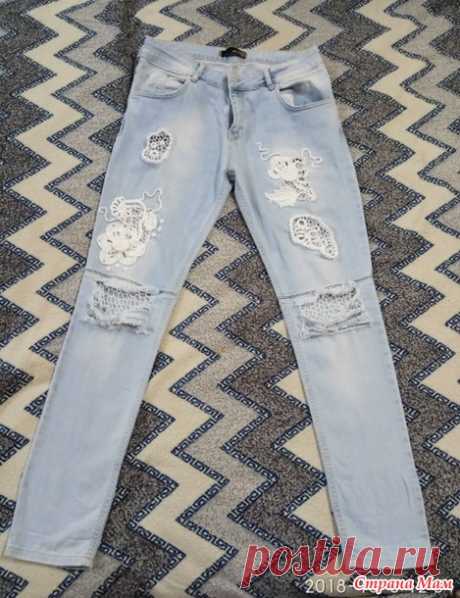 * Комбинированние ткани с ирландским кружевом (комбинированное вязание) - Вязание - Страна Мам