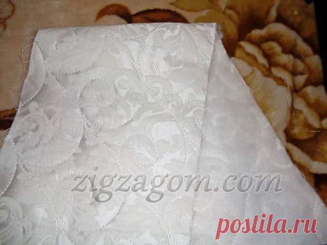 Конверт для новорожденного на выписку своими руками — Зигзагом