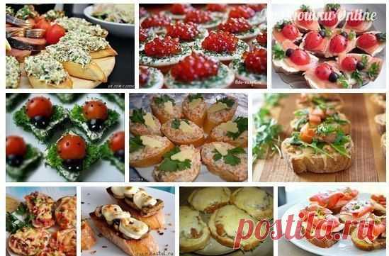 7 рецептов вкусных праздничных бутербродов! | Хозяин и Хозяюшка