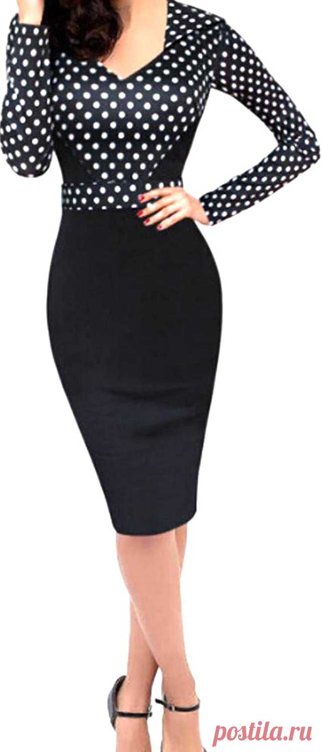XTX Women's Bodycon Party Vintage Evening Wear to Work Dress at Amazon Women’s Clothing store: