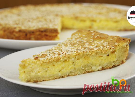 Сырный пирог ПРИВОРОТНЫЙ - пошаговый рецепт с фото на сайте Банк поваров