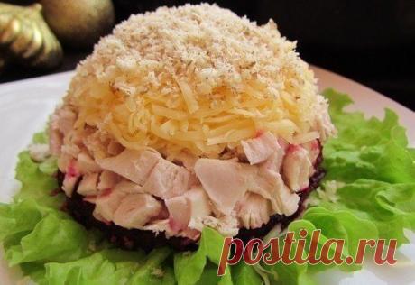 Салат Кучеряшка - Лучшие кулинарные рецепты интернета