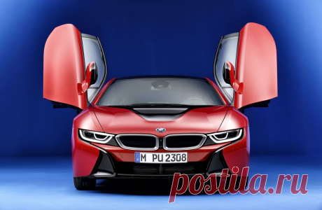 BMW i8 Protonic Red Edition