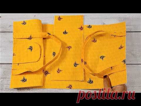 WOW !!! I Made This Big and Beautiful Bag With an Easy Trick