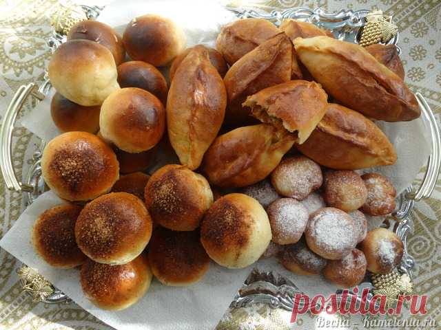 Дрожжевое тесто для пирогов, булок, пирожков