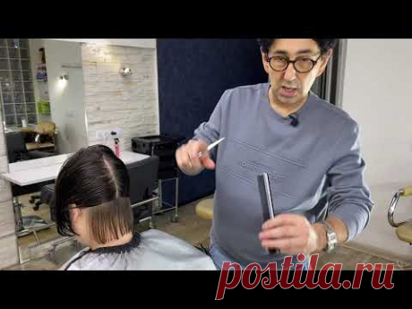 супер стрижка ПАЖ. Комбинация разных техник