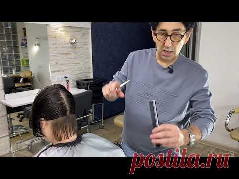 супер стрижка ПАЖ. Комбинация разных техник