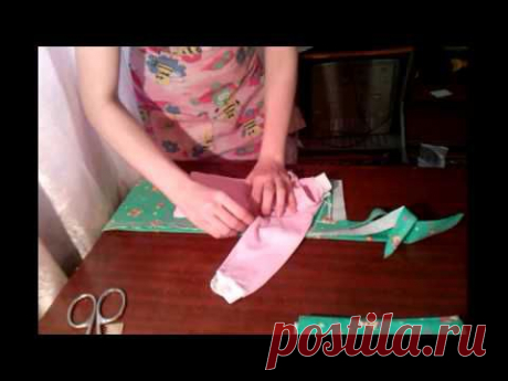 Как раскроить детскую пижаму. - YouTube