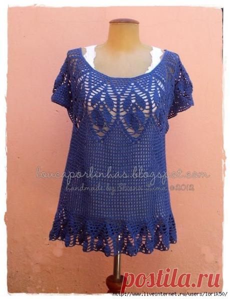 Туника крючком