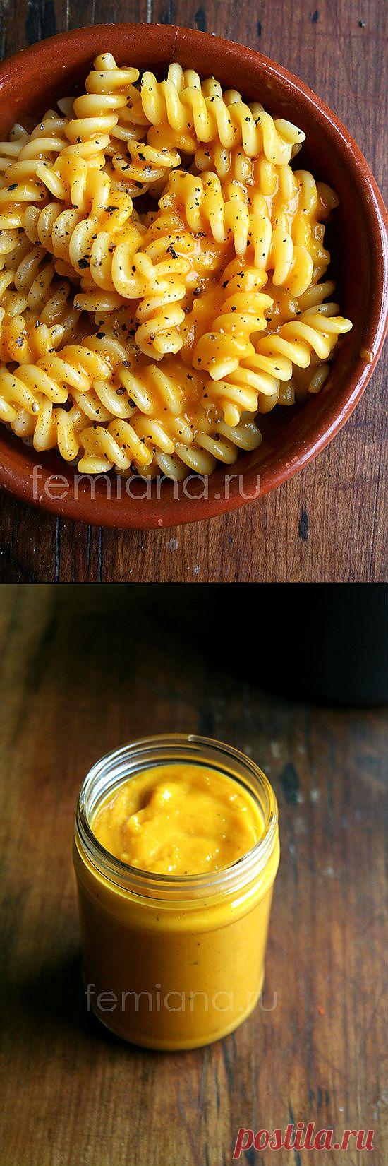 Рецепт вкусного тыквенного соуса с шалфеем к макаронам