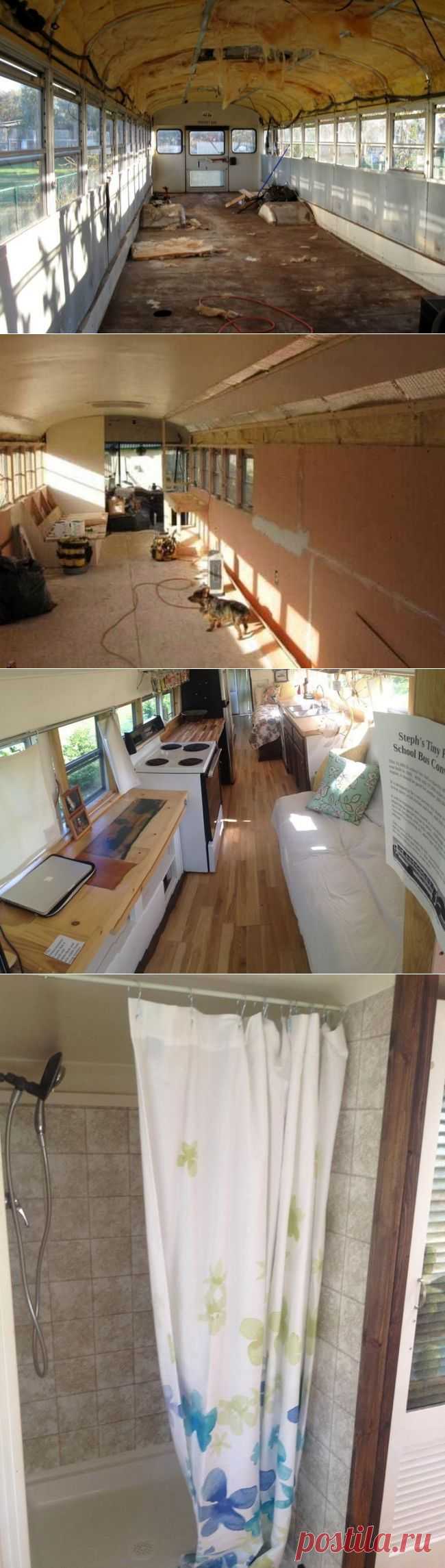 Отличный дом на колесах из школьного автобуса / Я - суперпупер