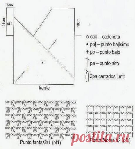 Вязать джемпер крючком