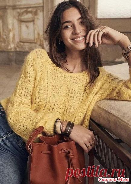 Элегантный джемпер от SEZANE. - Вязание - Страна Мам