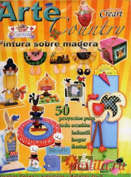 Cursos y tutoriales para manualidades: como pintar en manualidades country madera revistas de manualidades gratis