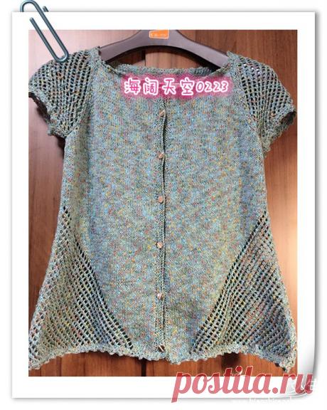 Happy трикотажная машина LK150 ткацкие работы женских летних крутых маленьких кардиган-вязание учебник-вязание жизнь