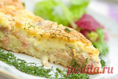 Фриттата с молодым картофелем, копченым лососем и горошком рецепт – итальянская кухня: завтраки