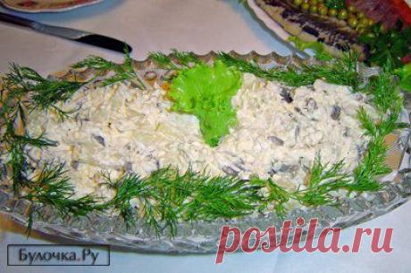 Салат с курицей и ананасами «Барский» | Рецепты с фото. Кулинарные советы. Пошаговые рецепты.