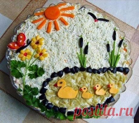 Красивая подача блюд . Идеи.