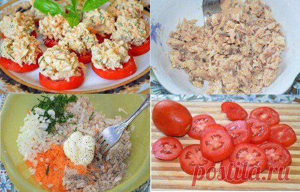 Закуска из рыбных консервов от Наташи Чагай / Здоровый аппетит