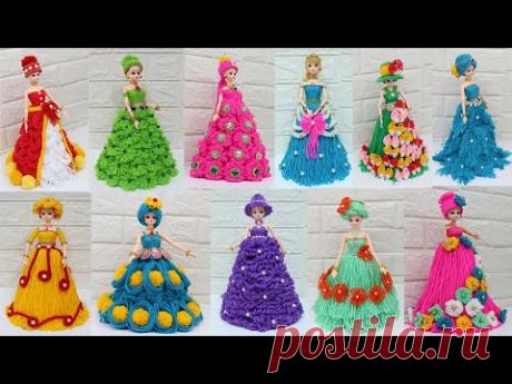 WOW Amazing! 20 Very Beautiful woolen craft dolls