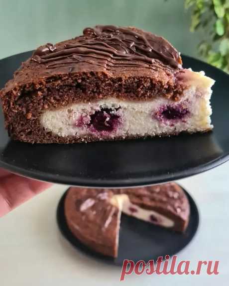 Творожный пирог «Вулкан» - эффектный и вкусный - Будет вкусно - Медиаплатформа МирТесен