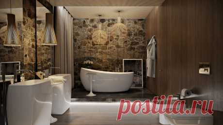 5 Luxury Bathrooms In High Detail