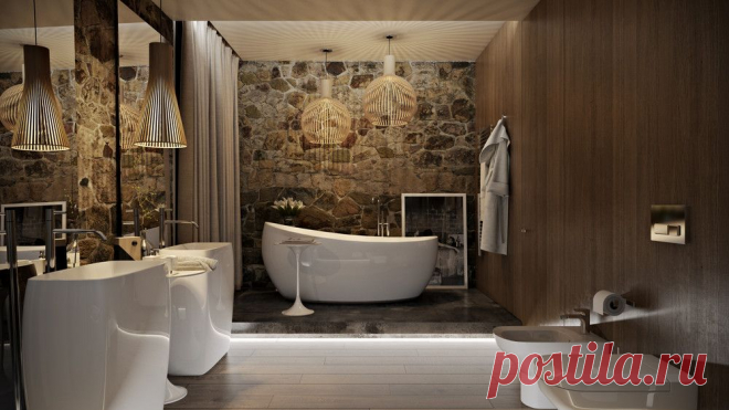 5 Luxury Bathrooms In High Detail