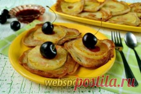 Банановые оладьи с ананасом рецепт с фото на Webspoon.ru