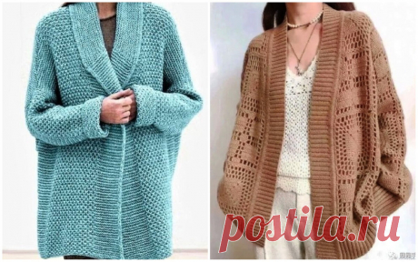 Стильные Кардиганы спицами и крючком.2 элегантные модели на сайте Knittingldeas. | Наталкины Моталки Вязание | Дзен