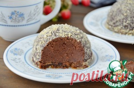 Пирожное фасолевое - кулинарный рецепт