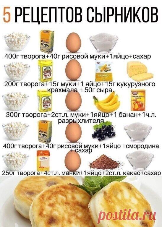 Готовим вкусные сырники!