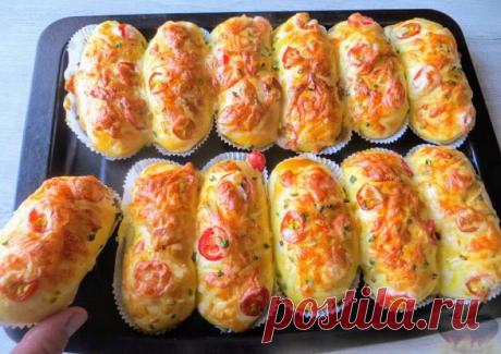 Сырные булочки, мягкие и с хрустящей корочкой
