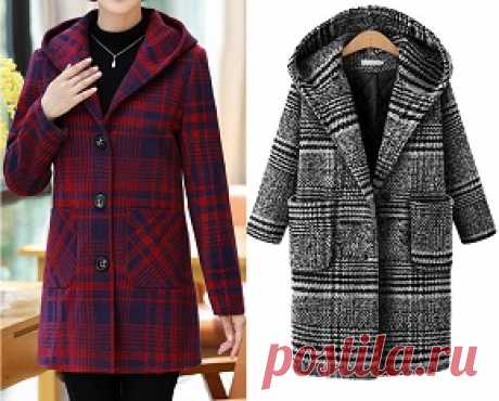 Casaco sobretudo com capuz | DIY - molde, corte e costura - Marlene Mukai