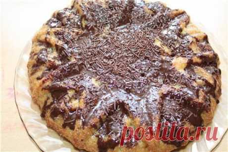 Кекс с кусочками шоколада — Женская страничка