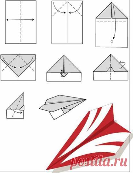 Модели бумажных самолетиков✈ / Карнавал рукоделия