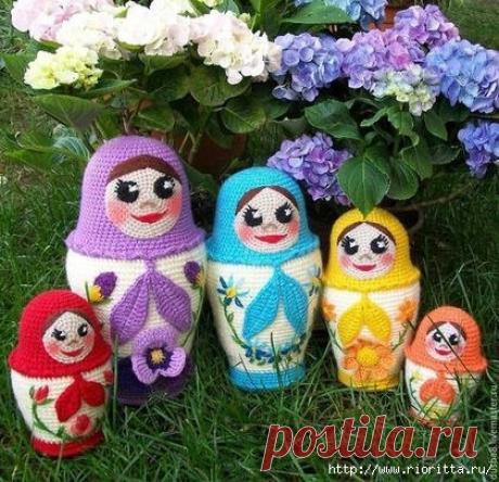 ВЯЗАНАЯ МАТРЕШКА
