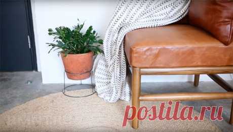 Коврик для ног своими руками RMNT.RU