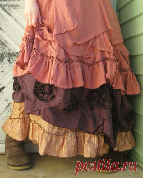 layered skirts | Одежда