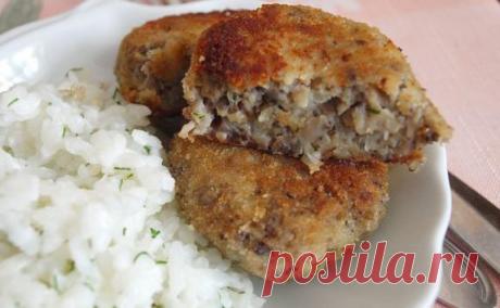 Постные грибные котлеты — Субботний Рамблер