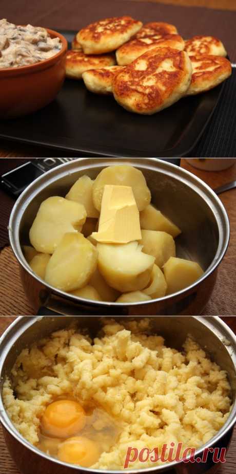 Картофельные котлеты — рецепт с пошаговыми фотографиями на Foodclub.ru
