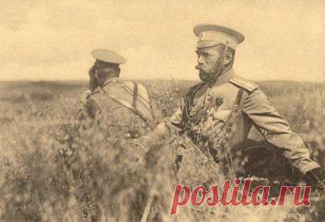 Император НиколайВторой на военных маневрах / История цивилизаций!