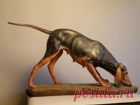 Какие невероятные скульптуры можно научиться делать, если посвятить резьбе по дереву более 30 лет | АРТИзба | Яндекс Дзен