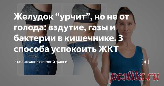 Желудок “урчит”, но не от голода: вздутие, газы и бактерии в кишечнике. 3 способа успокоить ЖКТ Статья автора «Стань краше с Орловой Дашей» в Дзене ✍: Слышали, что растянутый газами кишечник может достигать объемов 5 литровой канистры?