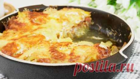 ► С ужином не заморачиваюсь: картошка+мясо и в духовку, вкуснотища готова (а рецепт не сложный) Даже, если не голодны, захочется отведать 😋 | Готовим с Калниной Натальей | Дзен