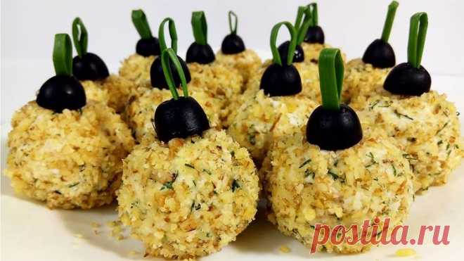 Очень вкусная Новогодняя Закуска "Елочные шарики"