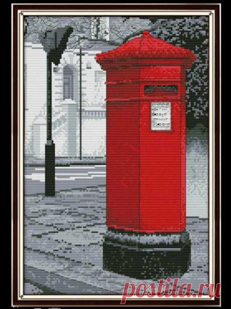 3 Modern Cross Stitch Kits London Travel Embroidery Kits | Etsy