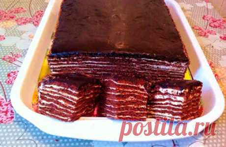 Momentnews: Торт СПАРТАК: шоколадный торт, пошаговый рецепт (очень вкусный)