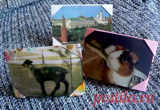 Фоторамка-оригами, МК. | Страна Мастеров