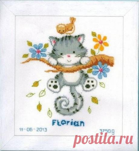 Метрики с котенком.